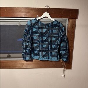 mina perhonen embroidered top, Japan brand